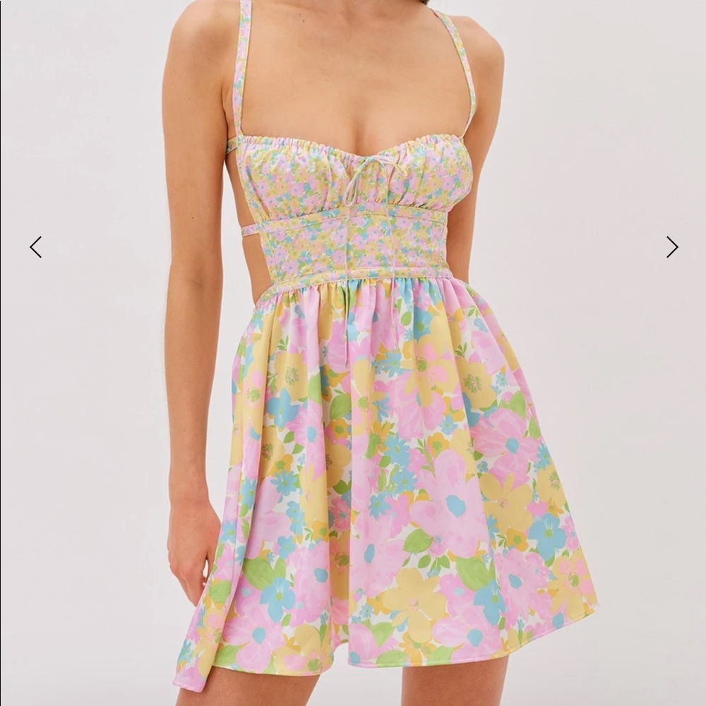 For Love and Lemons backless dress - size xs